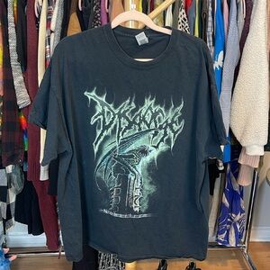 Black Graphic Short Sleeve Tee - Unbranded